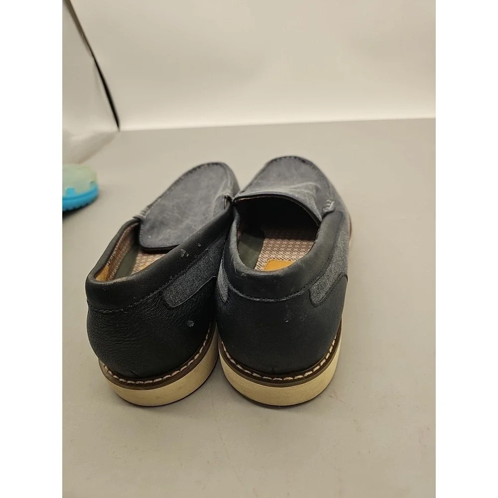 Men's Crown Vintage Loafers Dark Blue Size 11.5‎ EUC